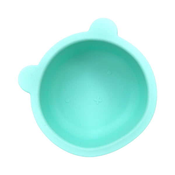 Bear Silicone Suction Bowl - Mint