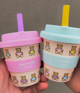 PRE-SALE Beary Cute Babychino Cup (Pink) - Straw Included