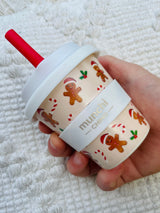 Gingerbread Man Babychino Cup - Limited Edition - Straw Included