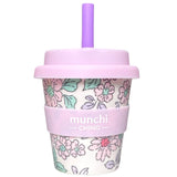 Lily Babychino Cup - Straw Included (Pink/Purple)