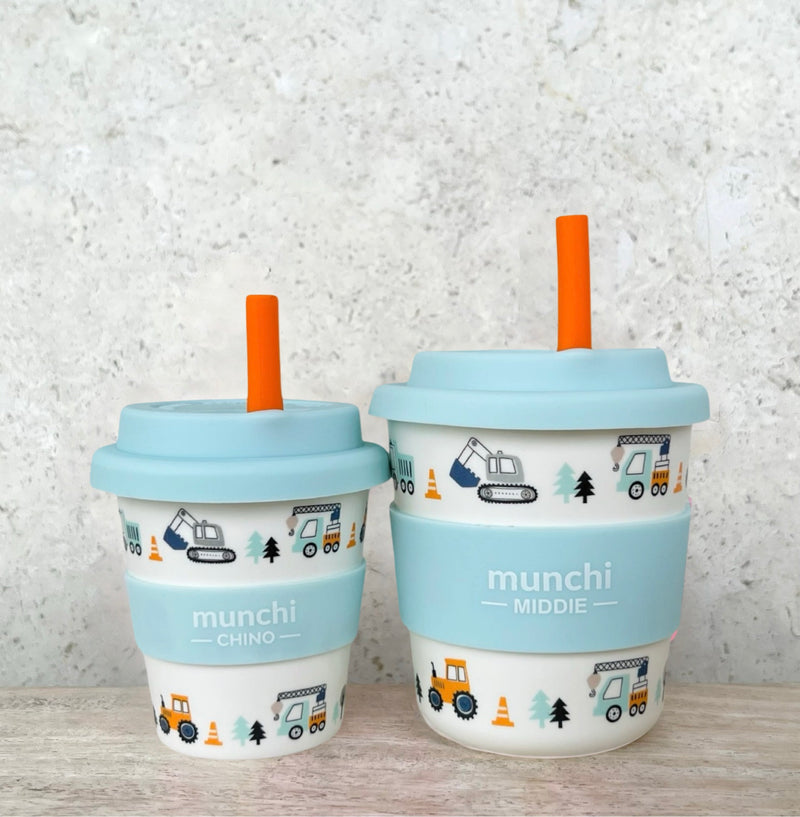 Truck Babychino and Middie Cup Bundle - Straws Included