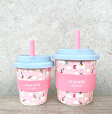 Unicorn Middie and Babychino Cup Bundle - Straws Included